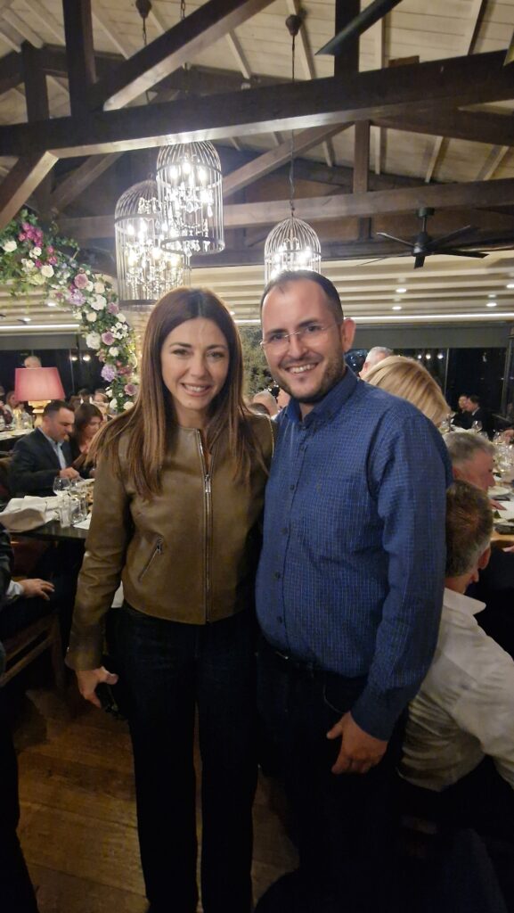 Κατ’ ιδίαν συνάντηση του δημοσιογράφου του viosimi.gr Στέφανου Μίντζα με την Υπουργό Παιδείας Σοφία Ζαχαράκη στην Αλεξανδρούπολη