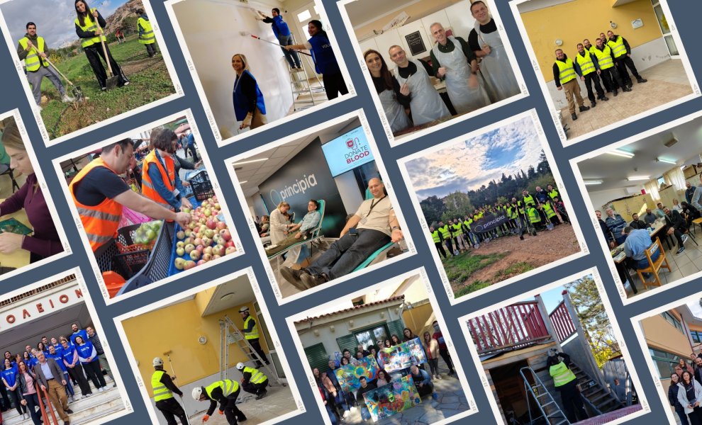 Εταιρικός εθελοντισμός με μετρήσιμο κοινωνικό και περιβαλλοντικό αποτύπωμα από την Principia